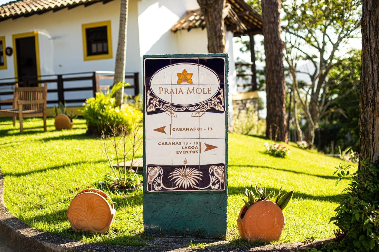 Pousada Cabanas Da Praia Mole Флоріанополіс Екстер'єр фото